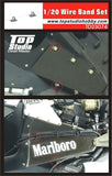 Top Studio 1/20 Wire Band Set Detail-Up Parts - Item TD23074 Model