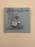 Vintage Sterling Silver Ornate Prayer Box Bracelet Charm Charms