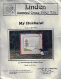 Linden Enterprises~My Husband~ Cross Stitch Kit HUS-0207 Model