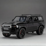 1:32 Alloy Diecast SUV Model Car Sound Light Pull Back Toy Vehicle Model