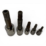 Snap-On Tools USA TSS7KIT 6pc Metric 6mm-18mm Triple Square Sockets (missing 16) Model