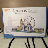 KLMEi London Skyline Building Block Model Kit ~ 8011 ~ 3430 Pieces Model