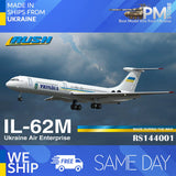 Rush Model Kits RS144001 1/144 IL-62M Ukraine Air Enterprise long-range airliner Model