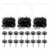 3 Boxes Flat Head Pushpins Bulletin Board Thumbtacks Push Pin Photo Cork Pushpin Model