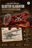 3D Wooden Puzzle DIY Kit for Adults ?C Gravity Swing Model, 163-Piece Mechanical Model