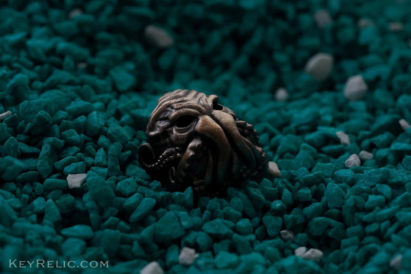The Great Old One - Cthulhu Solid Bronze Metal Premium Keycap Artisan Mechanical Model