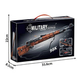 MOC WW2 Kar98k Rifle Building Blocks Set 1206PCS Military Model Kit NEW Model