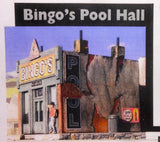 Downtown Deco HO Scale Building Bingos Pool Hall + Bonus Kit Save $25! Model
