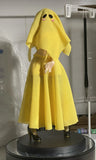 1/6 Female Yellow Gauzy Ghost Long Skirt Set Model For 12'' Action Figures Model