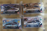 Bandai VF 31J VF 31S Sv262Hs Draken III 4pc Mecha Macross Delta Model Kit Model