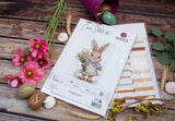 New Luca-S Cross Stitch Kit Happy Bunny B1410 Model