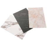 Reusable Marble Photo Backdrop Board PVC Food Photography Props Assorted Color Model