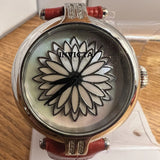 Invicta Watch Wild Flower Edition Model #23581 *New Battery* Red Watch Band Model