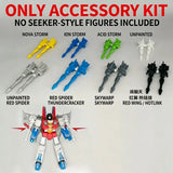Siege?Style Transform Mecha Rainmaker Team Weapon Parts RedWing Hotlink Neon Ray Model