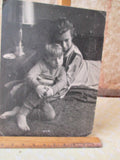 Vintage Photograph, MOM & SON,C.1960, 13 1/2" x 9 3/4", on Mat Board Model