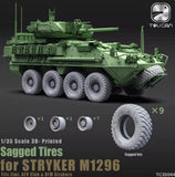 ZIMI&TOUCAN TC3D044 1/35 Sagged Tires for Stryker M1296 (for Zimi) Plastic Model Model