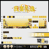 Demon Slayer: Kimetsu no Yaiba Agatsuma Zenitsu 122key Keycap Cosplay Prop Gift Model