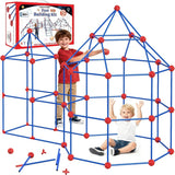 VICHTOP 150Pcs Fort Building Kit for Kids 4-8-12, Construction STEM Building ... Model