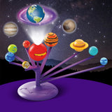 DIY Kit Solar System Model, Nine Planets - Educational STEM Toy for Kids Model