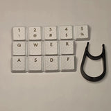 TKL Keycaps ABS Translucent for Logitech G915/G913/G813 2 Generation/G913 Model