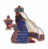 Melchior Beaded Christmas Cross Stitch Kit Mill Hill 2011 Magi Trilogy Model