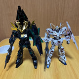 GUNDAM Unicorn Banshee Titanium Finish SET HG 1:144 BANDAI Built Model Kit Model