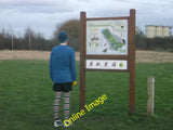 Photo 6x4 Walthamstow Marshes Information Board Very close to the car par c2013 Model