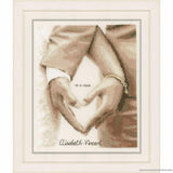 Vervaco cross stitch kit "Heart of the newlyweds", counted, DIY Model
