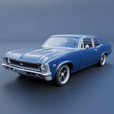 3d printed Chevrolet Nova SS 1969 model car collectible replica Model
