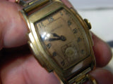 Benrus Model AT16 (CXW), 17J Running Fine, All original w/ Band  1940-50 ? Model