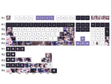 Honkai Star Rail Herta Keycaps PBT Dye-sub Anime 131 Keys for Cherry MX Keyboard Model