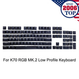 A Full Set Keycaps for Corsair k70 RGB MK.2 Low Profile Mechanical Keyboard Model