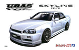 Aoshima 1/24 Nissan URAS ER34 Skyline Type-R '01 Model