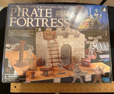 Brick Making And Castle Building Kit Imaginary Pirate Fortess Brick N Build NIB Model