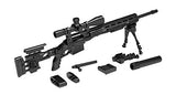 TOMYTEC LittleArmory LA063 XM2010 Sniper Rifle 1/12 Plastic Model 312086 JP Model
