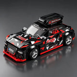 MOC Car Audi RS 6 Building Block Model Kit Toy Gift 338 Pcs Model