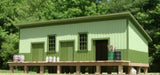 Motrak Models 83028 HO Weeks Mills Freight House Building Kit Model