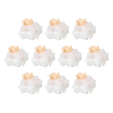 10pcs Yellow Keyboard Switch 3-Pin 45gf Linear Keyboard Switch Replacement Model