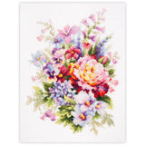 Magic Needle Zweigart Edition counted cross stitch kit "Summer Flowers", 19x26cm Model