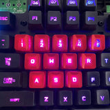 12pcs/set Luminous Keycap for Logitech G413 G910 G810 G310 G613 K840 Keyboard Model