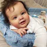 Realistic Unpainted 24" Reborn Baby Doll Kit DIY Vinyl Silicone Kit Supply Parts Model