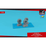 Armory Models AR AW72365 Scale kit 1/72 CH-21 Shawnee wheels w/ weighted tyres Model