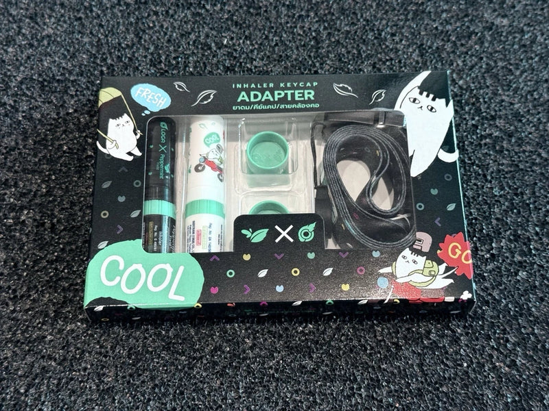 Inhaler Keycap Adapter - LOGA feature x Peppermint Field - Thailand Model