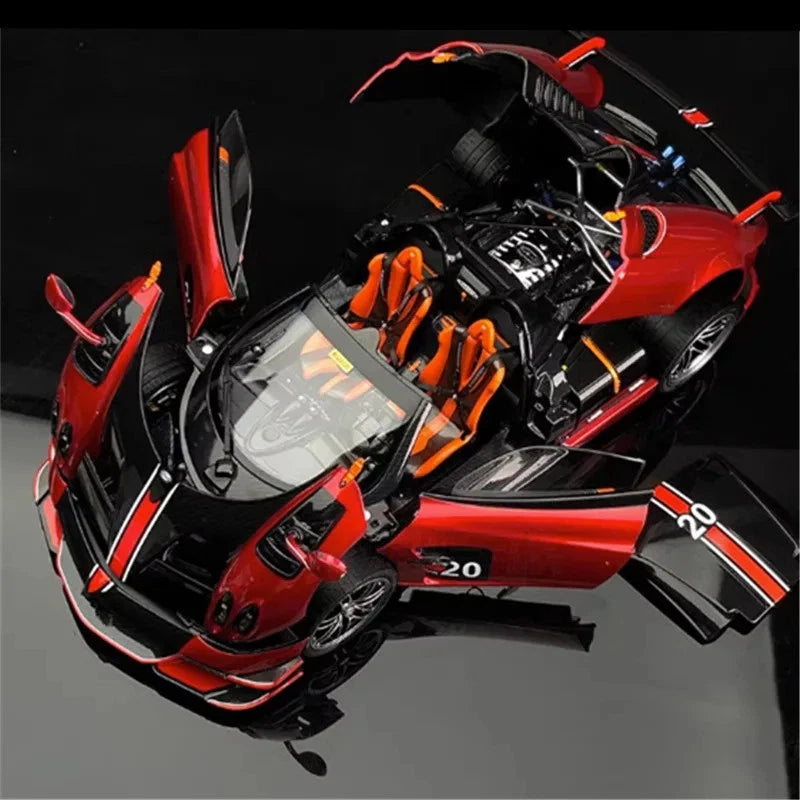 1:18 Pagani Huayra BC Alloy Sports Model Diecast Metal Racing Car Vehicles Model Model