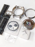 DIY 40mm Stainless Steel Watch Kit For 7750 After-sales accessories Model
