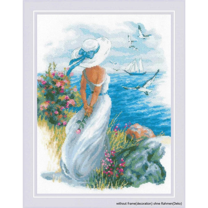 "Angelique" embroidery kit cross stitch Riolis DIY Model