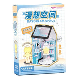 DIY Wooden Dollhouse Miniature Kit Anime Themed Bedroom Series Yixin 8-Inch Kit Model