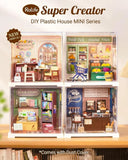 Rolife Super Create MINI Series Plastic DIY Miniature House Kit Adult Teens Gift Model
