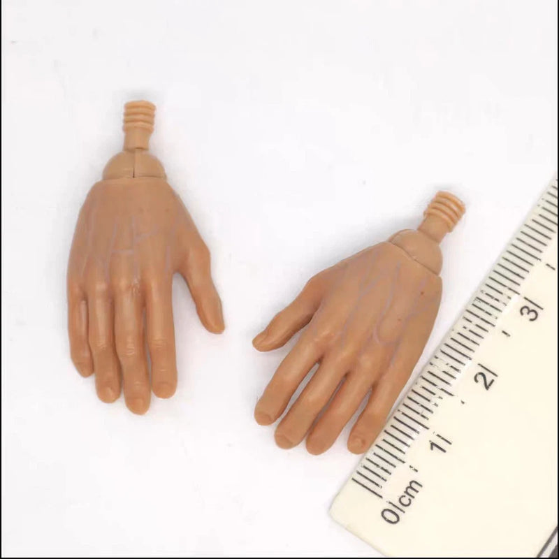 1/6 Scale Male Solider Hands Model for 12" Action Figures Prop Scene Model