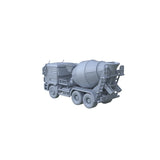 MRY-SFW 1/160 Concrete Mixer Truck Model Kits Construction Diorama Accessories Model